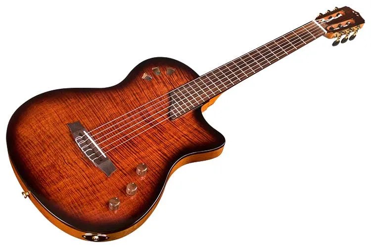 Córdoba Stage nylon-string guitar edgeburst finish, front view