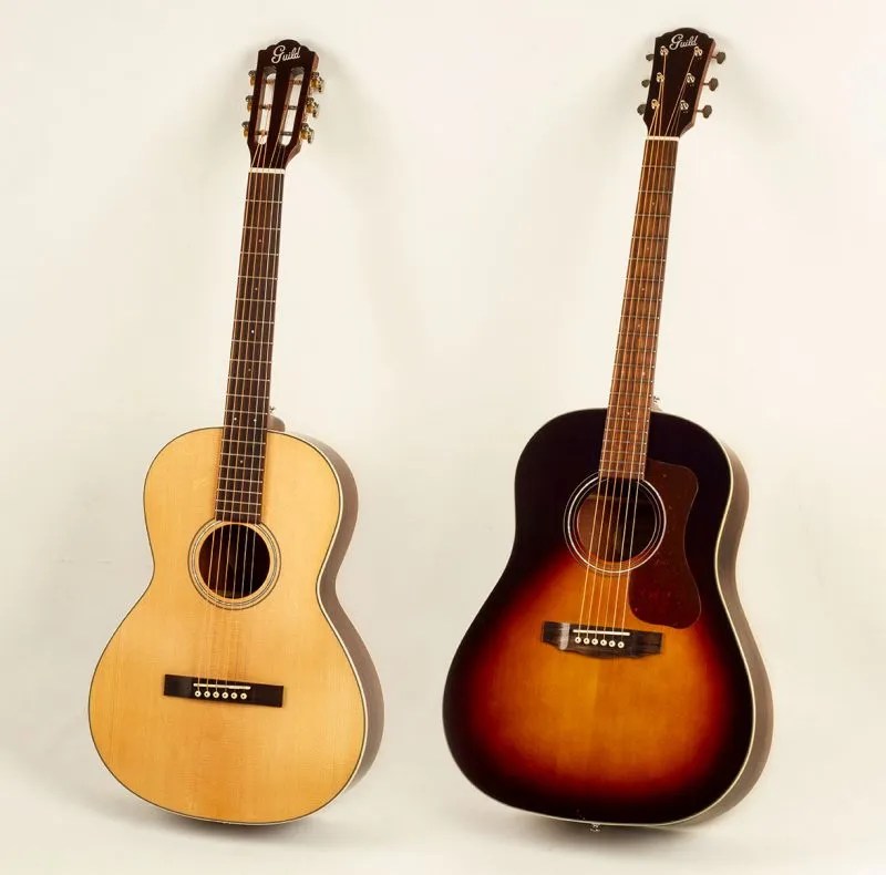 Guild p-240 and DS-240 acoustic guitars