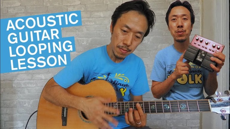 Hiroyo Tsukamoto Acoustic Guitar Lesson How to Use a Loop Pedal to Create Soundscapes