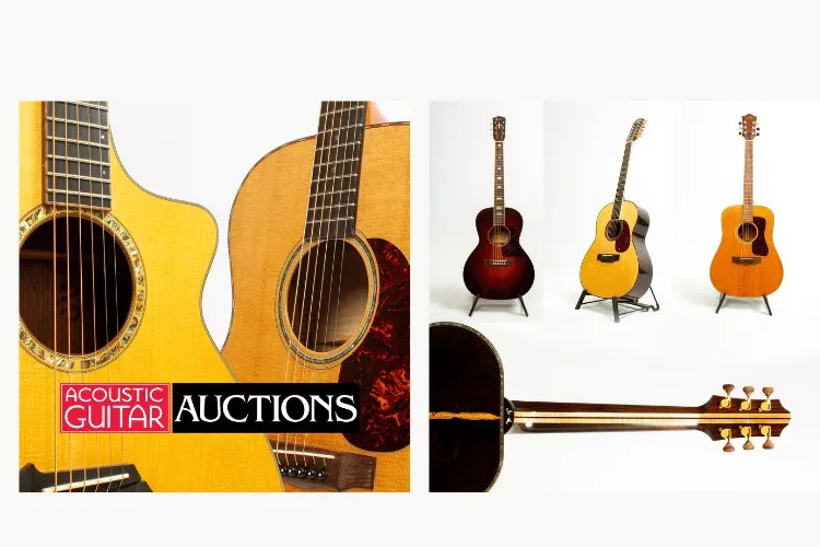 gallery featuring guitars from the february 2022 instrument collection