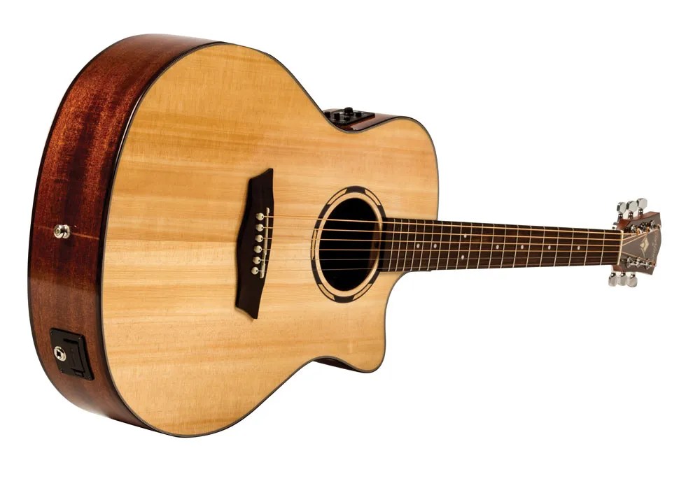 Washburn Woodline 10 acoustic-electric guitar.