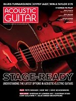 cover of november-december 2019 issue of acoustic guitar magazine