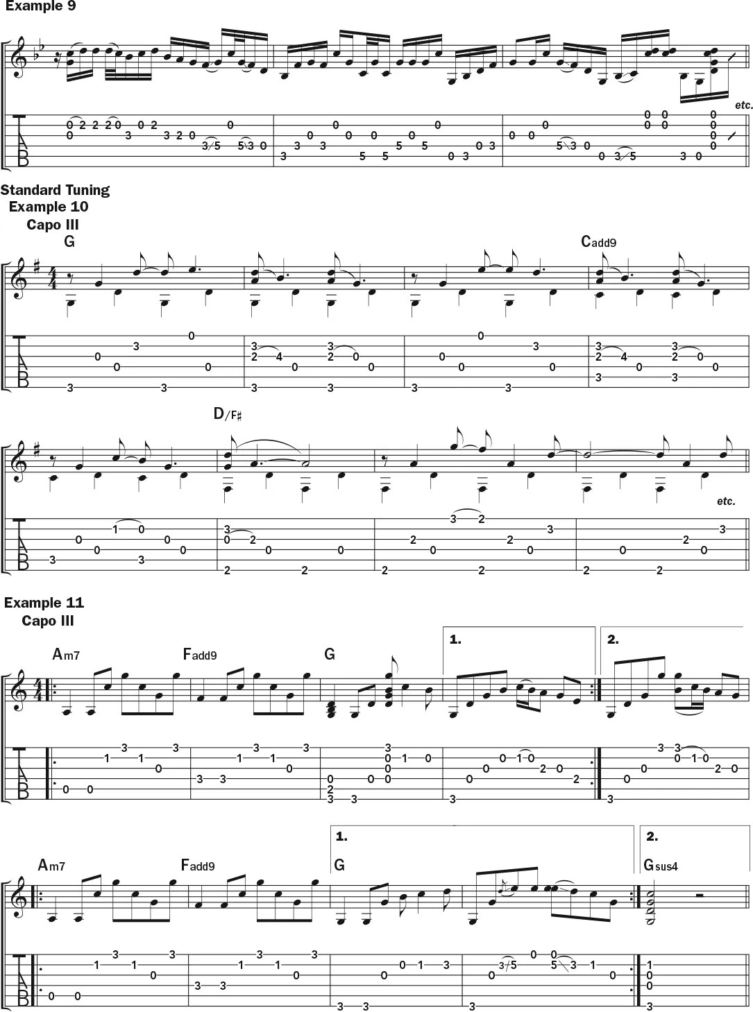 Molly Tuttle Right-Hand Techniques guitar lesson music notation sheet 2