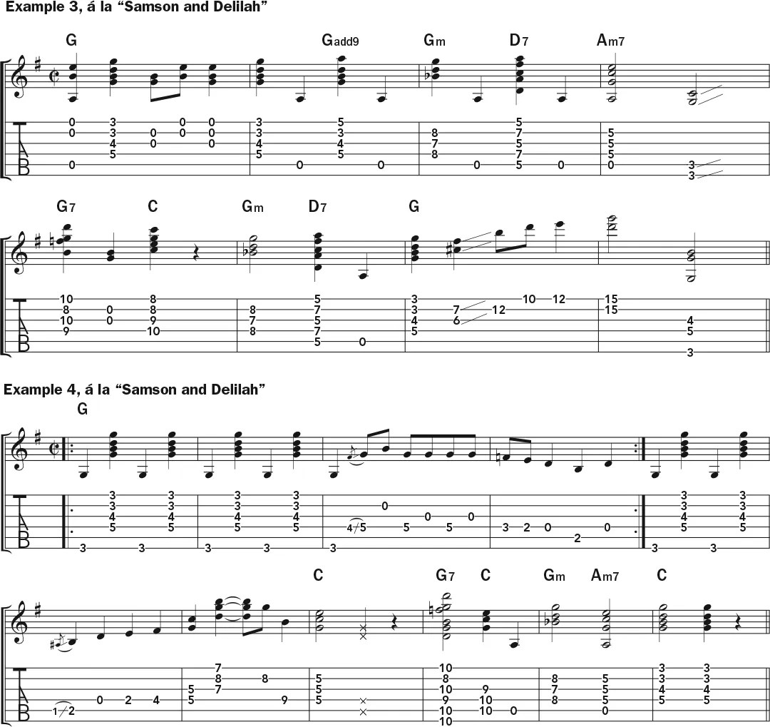 How to Play like Reverend Gary Davis guitar lesson music notation sheet 2