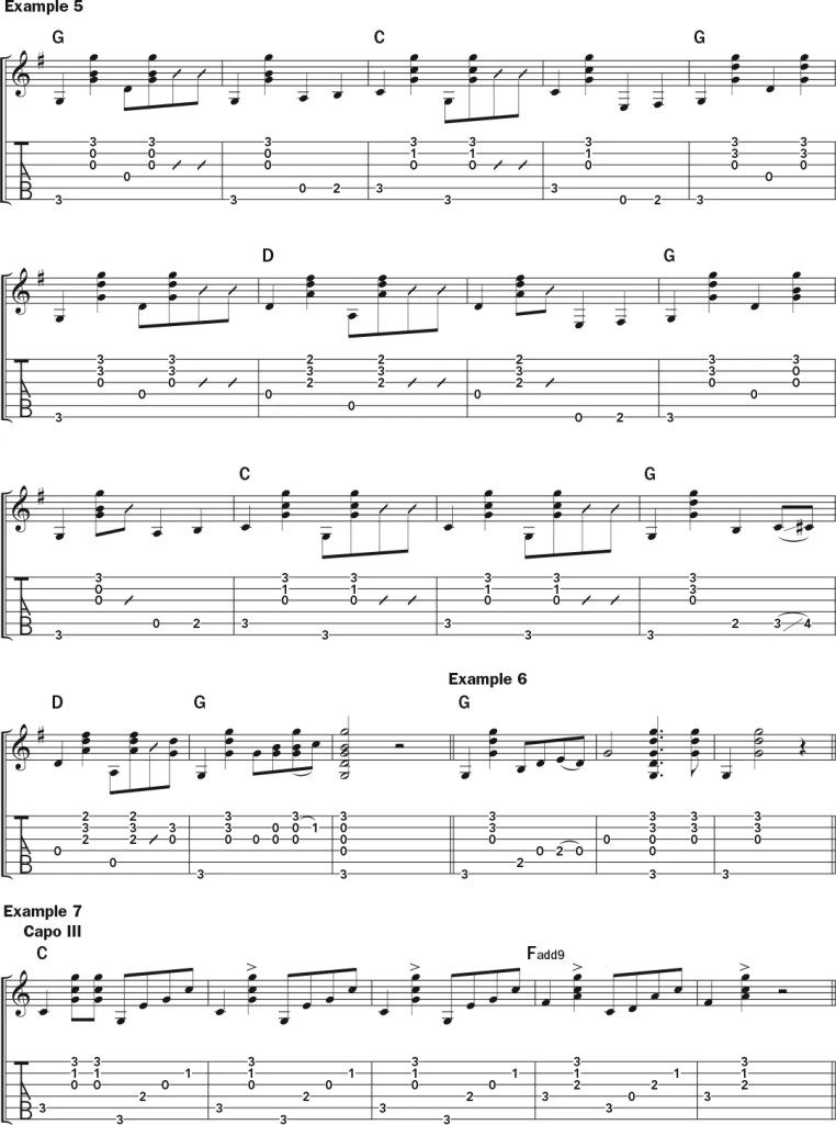 Molly Tuttle Teaches Tony Rice’s Distinctive Guitar Style guitar lesson music notation sheet 2