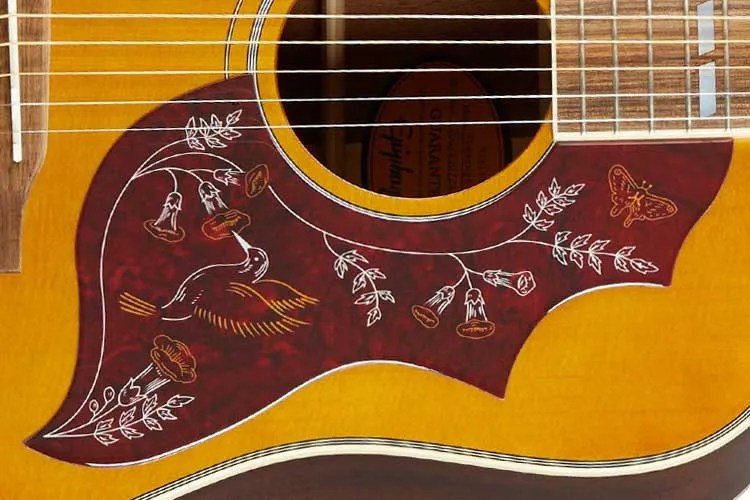 epiphone hummingbird pickguard