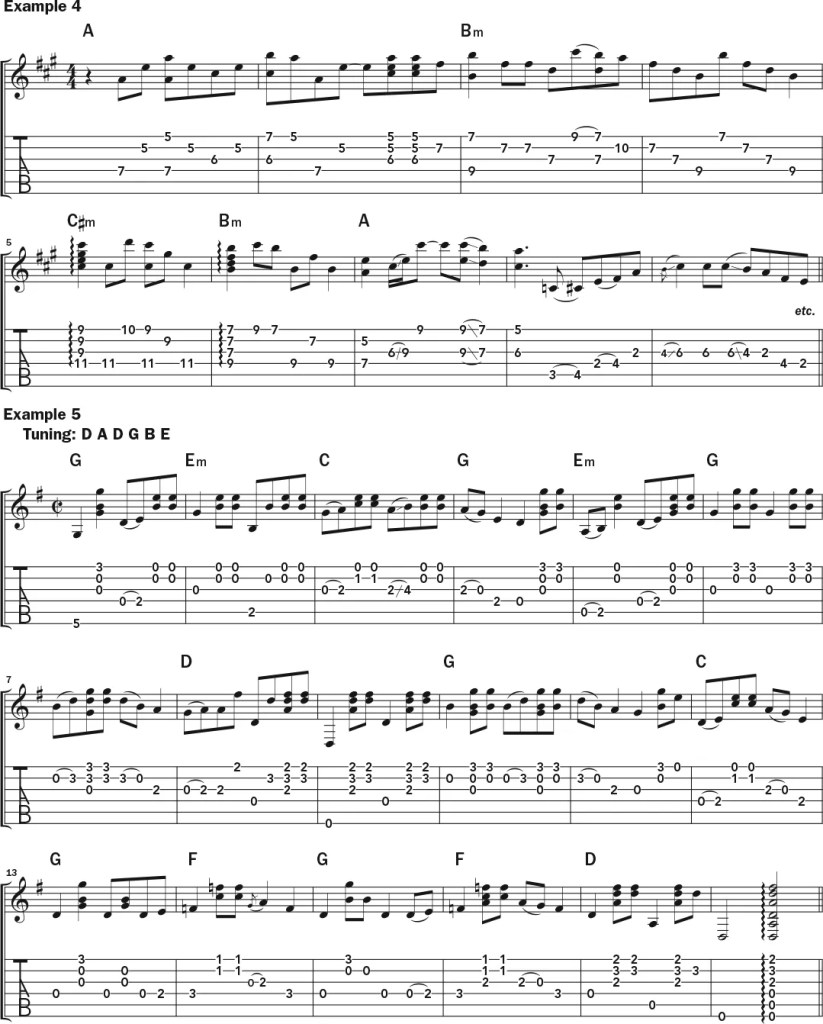 How to play like Happy Traum guitar lesson page 3