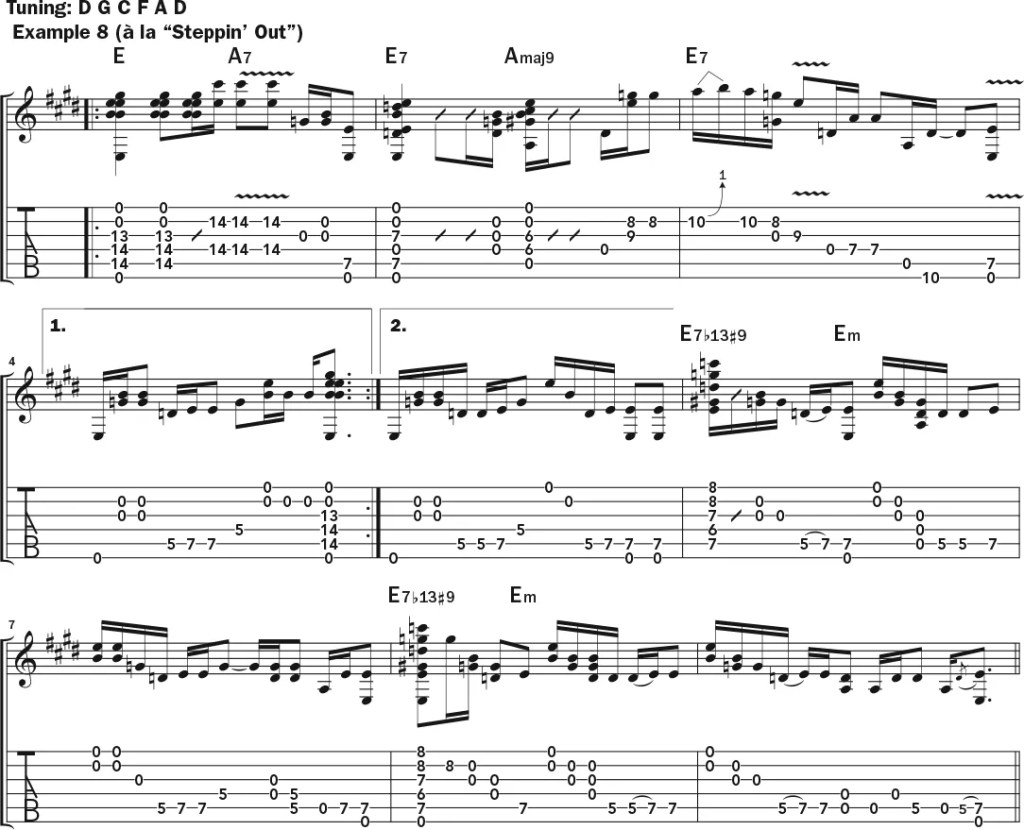 Joan Armatrading guitar lesson sheet 4