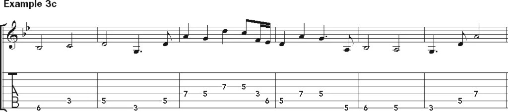 12 ways to challenge yourself guitar lesson music notation sheet 2