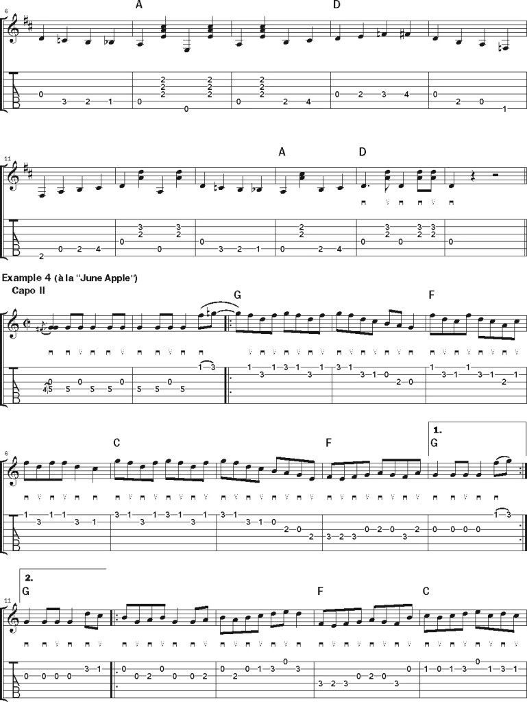 doc watson guitar lesson music notation sheet 2