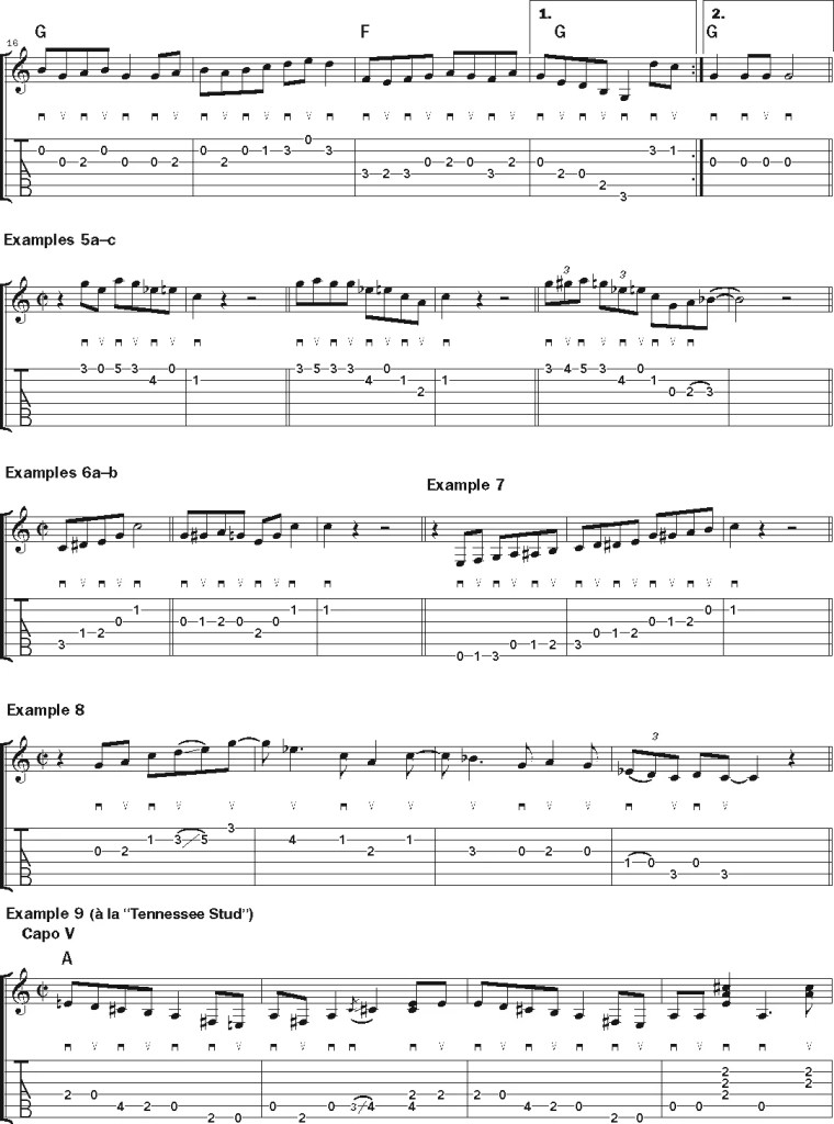 doc watson guitar lesson music notation sheet 3