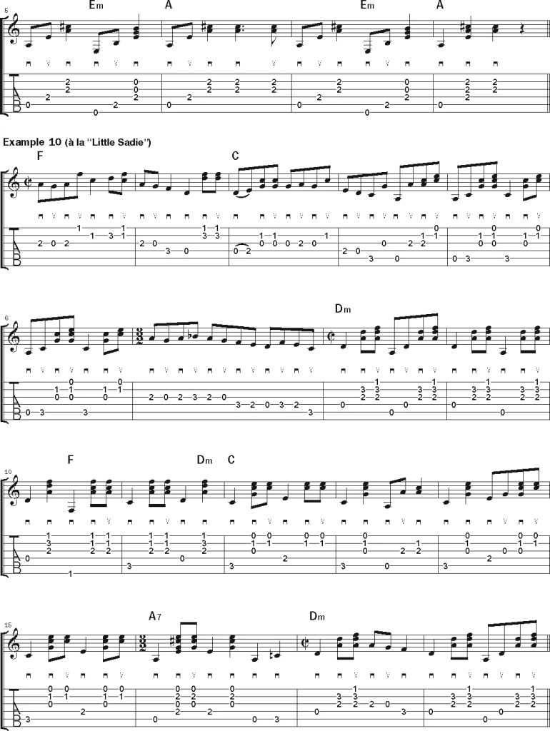 doc watson guitar lesson music notation sheet 4