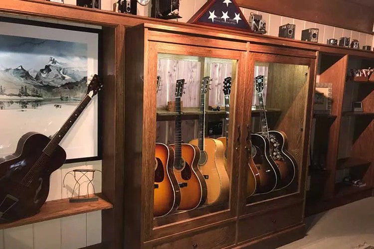 guitar cabinet by American Music Furniture