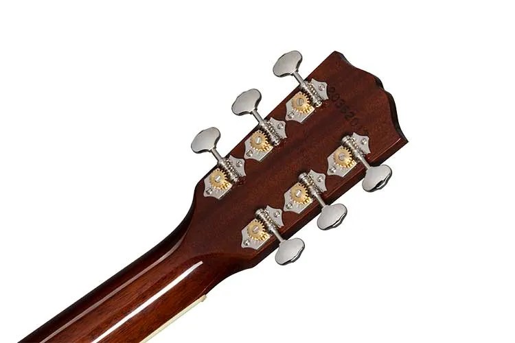 Gibson Keb’ Mo’ “3.0” 12-Fret J-45 rear headstock view