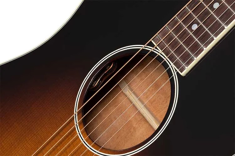 Gibson Keb’ Mo’ “3.0” 12-Fret J-45 closeup view