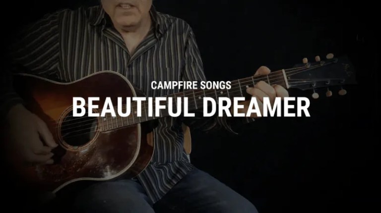 beautiful dreamer acoustic guitar campfire songs