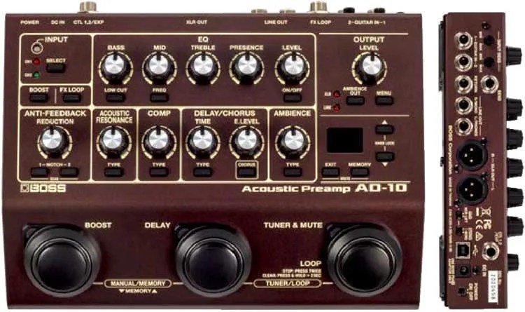 Boss AD-10 acoustic preamp