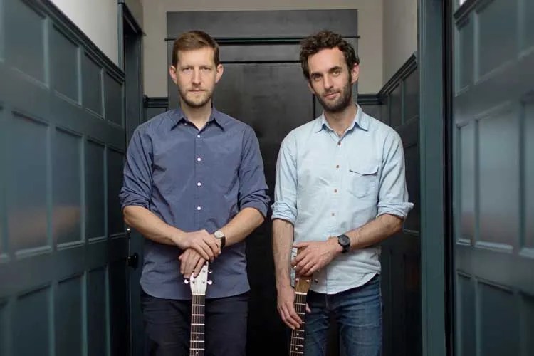 Chris Eldridge (left) and Julian Lage by Devin Pedde