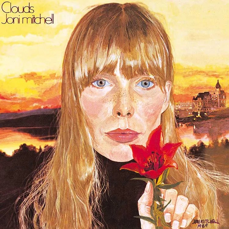 Joni Mitchell album cover "Clouds"