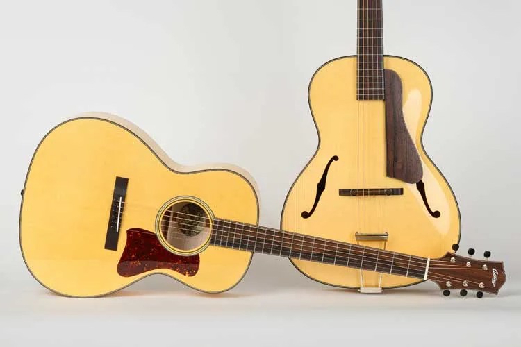 Collings C10 and AT-00 acoustic guitars