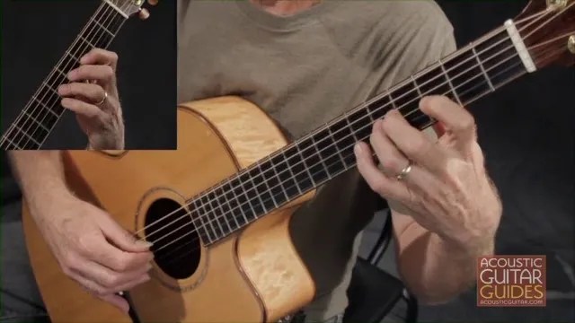 Alex de Grassi cross string picking