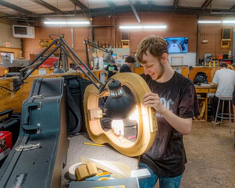 Roberto-Venn School of Luthiery. Photo: Steven Davis