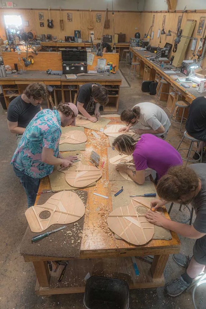 Roberto-Venn School of Luthiery. Photo: Steven Davis