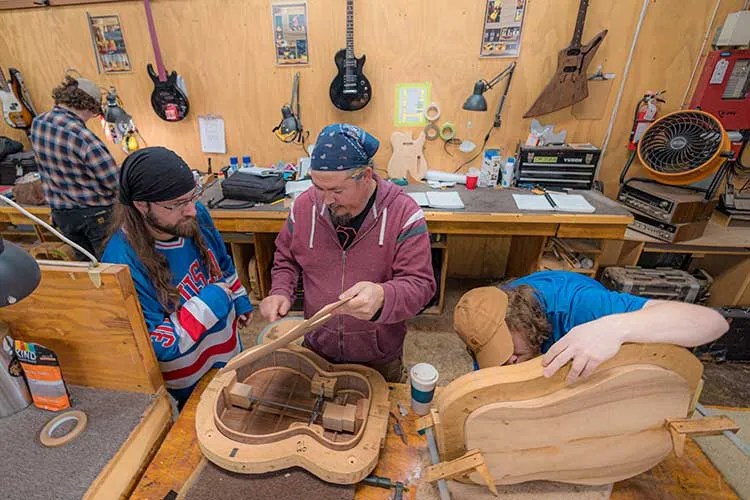 Roberto-Venn School of Luthiery. Photo: Steven Davis