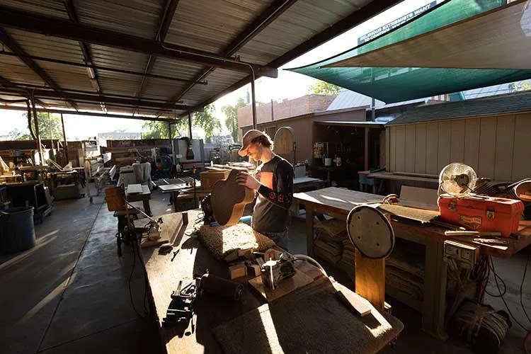 Roberto-Venn School of Luthiery. Photo: Steven Davis