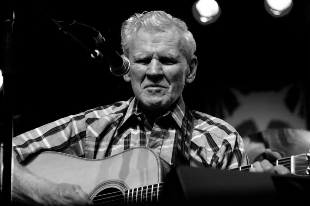 Guitarist Doc Watson.