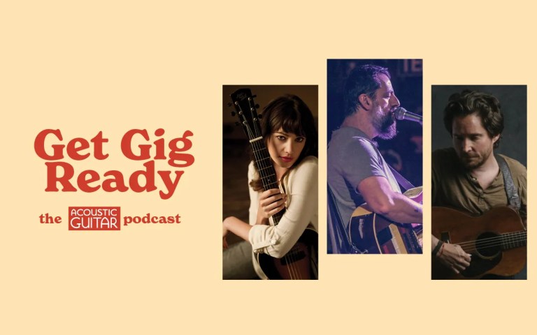 Get Gig Ready Episode of the Acoustic Guitar Podcast featuring Pieta Brown, Christopher Paul Stelling, and Sean Rowe