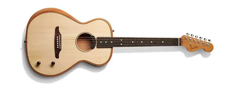 Fender Highway Series Parlor guitar blonde