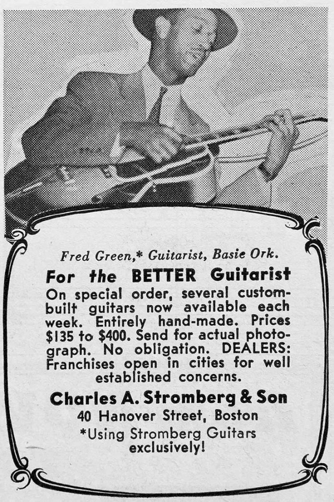 freddie-green-stromberg-downbeat-ad