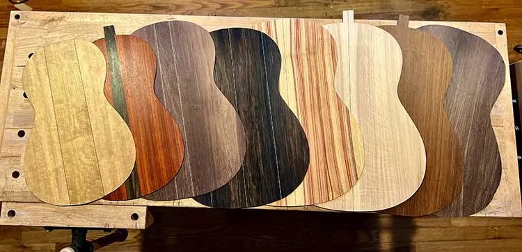 Guitar tonewoods