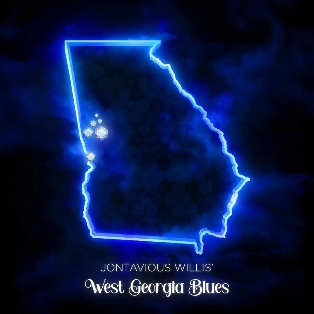 Jontavious Willis, 'West Georgia Blues' album cover artwork