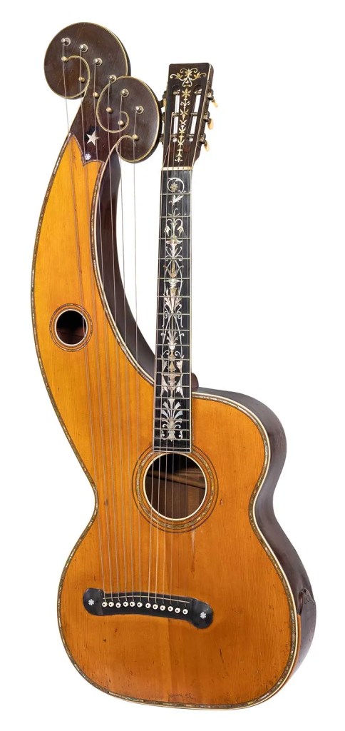 Dyer Style 8 Harp Guitar