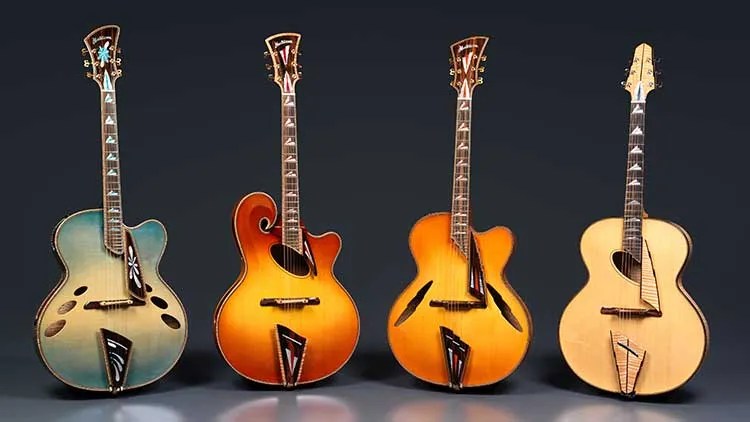 Monteleone Four Seasons guitars