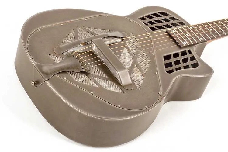 National T-14 Cutaway resonator guitar