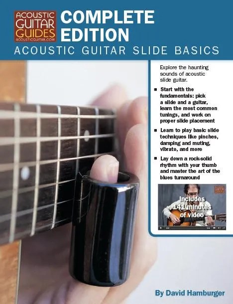 Book cover for Acoustic Guitar Slide Basics