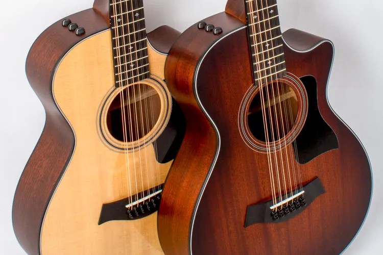 Taylor 352ce and 362ce 12-String guitars