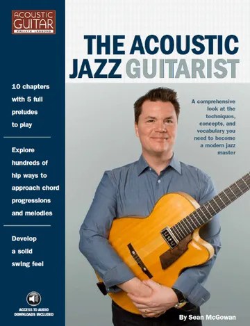 Book cover for The Acoustic Jazz Guitarist