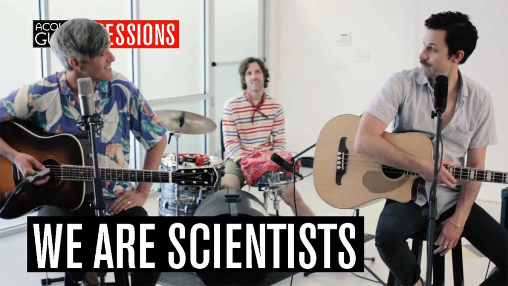 We Are Scientists - Acoustic Guitar Session